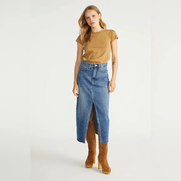 Anthropologie Driftwood Sarah Jean Skirt - Picture 1 of 9